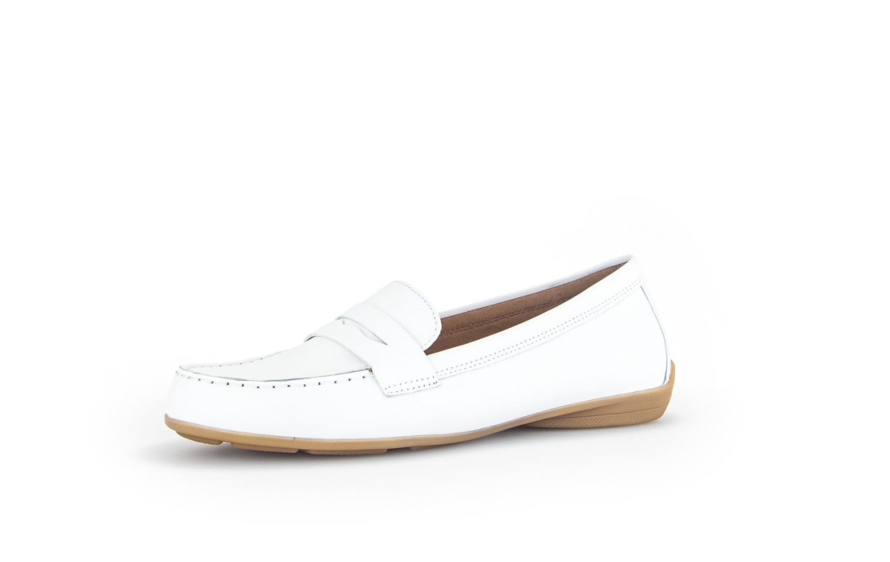 GABOR Klassische Slipper weiss