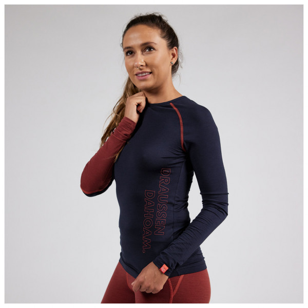 Ein schöner Fleck Erde - Women's Merino L/S Draussen zu Hause. - Longsleeve
