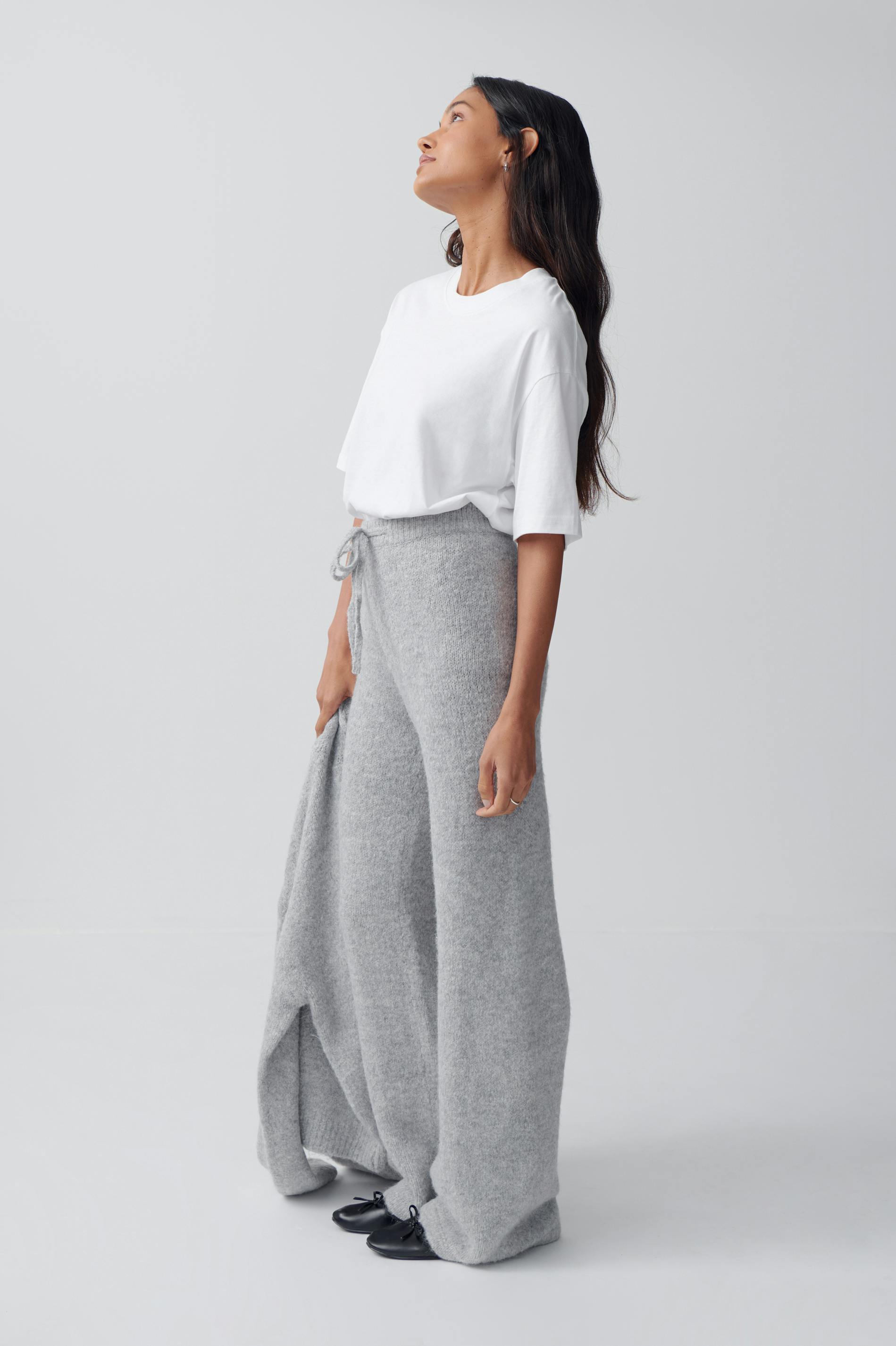 Knitted trousers