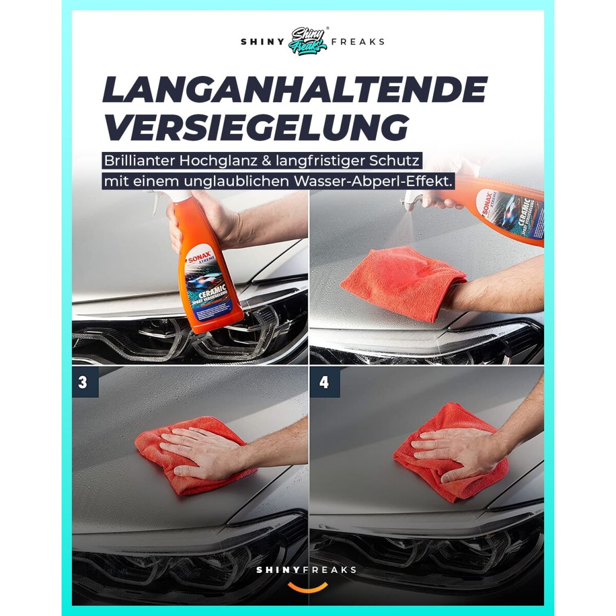 Sonax Auto Politur Set 250ml inkl. Ceramic Spray Versiegelung