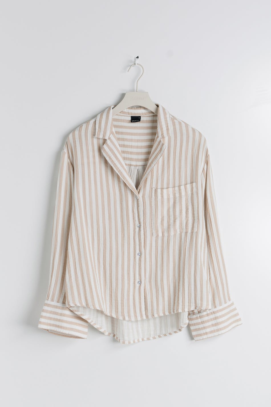 Structured pyjamas shirt