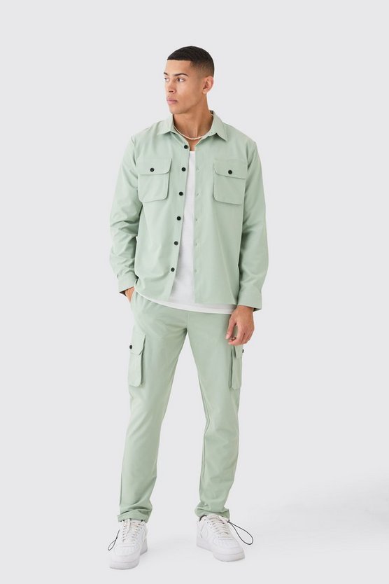Lightweight Stretch Utility-Hemd und Hose