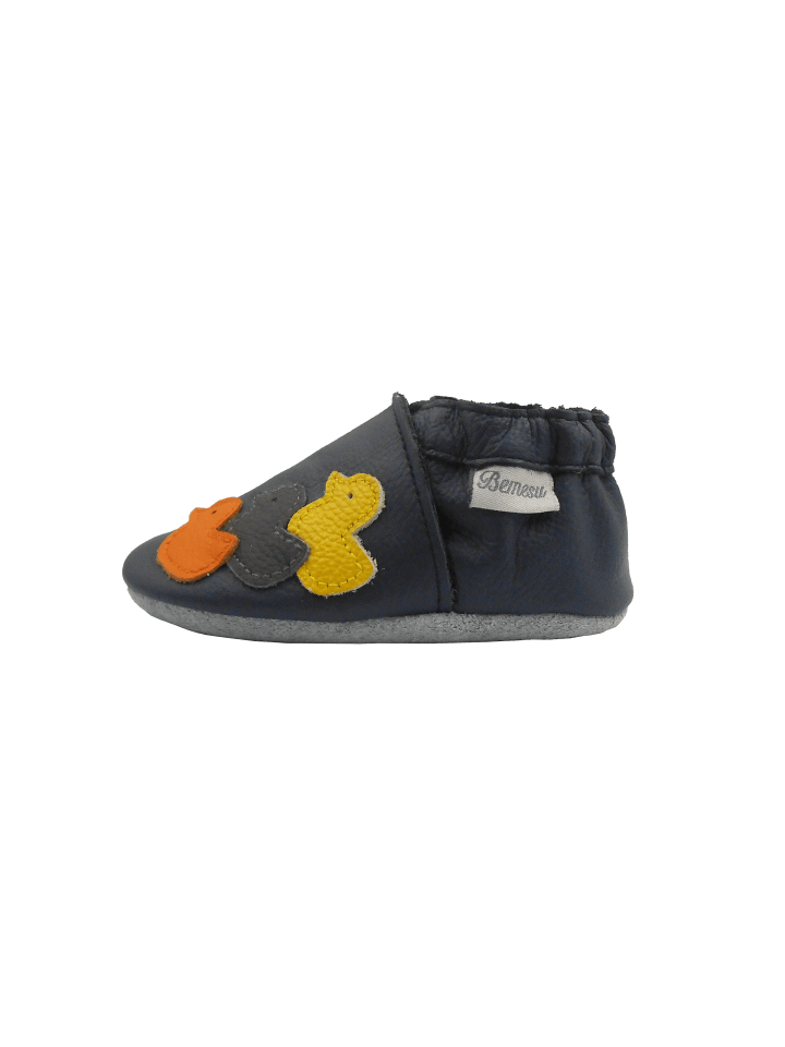 Yalion Leder-Krabbelschuhe 