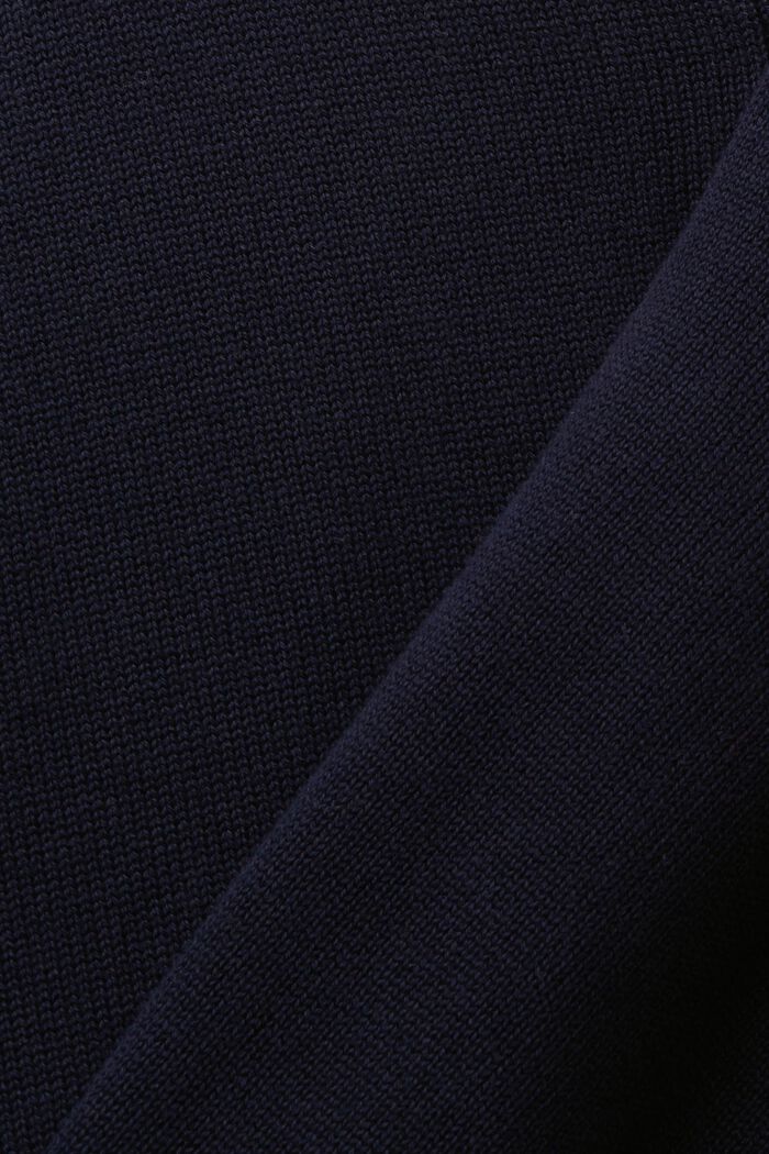 Cardigan nachhaltiger Baumwolle mit V-Ausschnitt