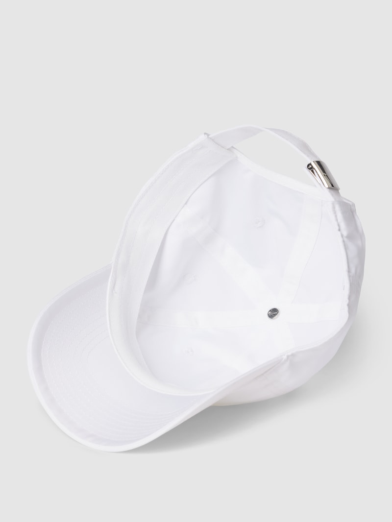 Basecap mit Label-Detail in weiß