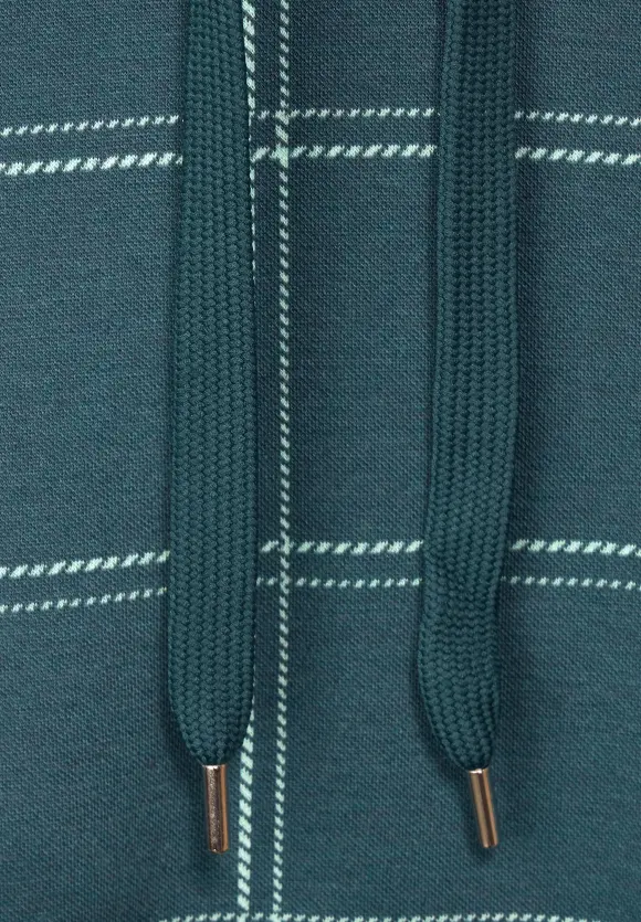CECIL Jacquard Hoodie Sweatshirt