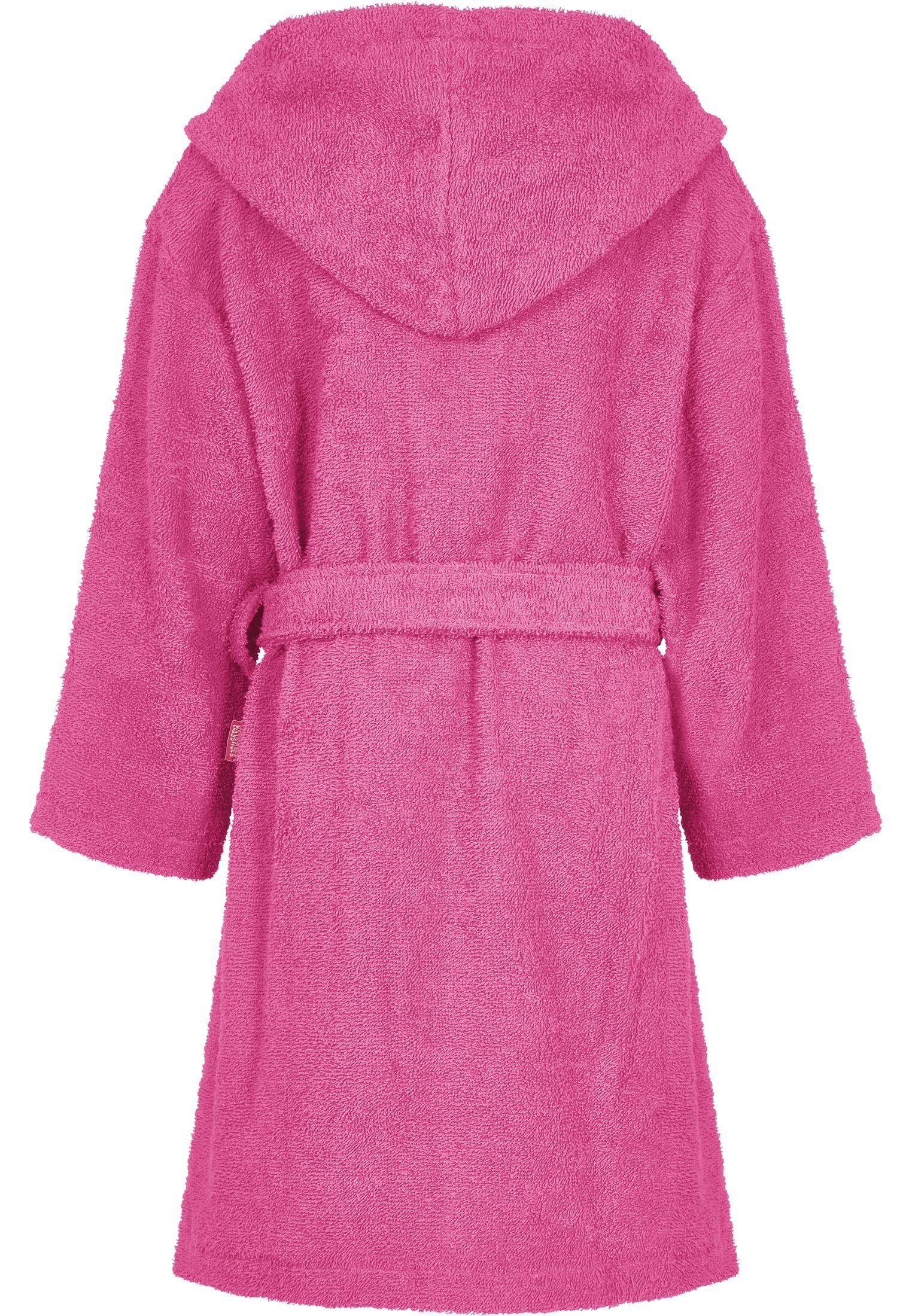 Playshoes Kinderbademantel Frotte-Bademantel für Jungen und Mädchen