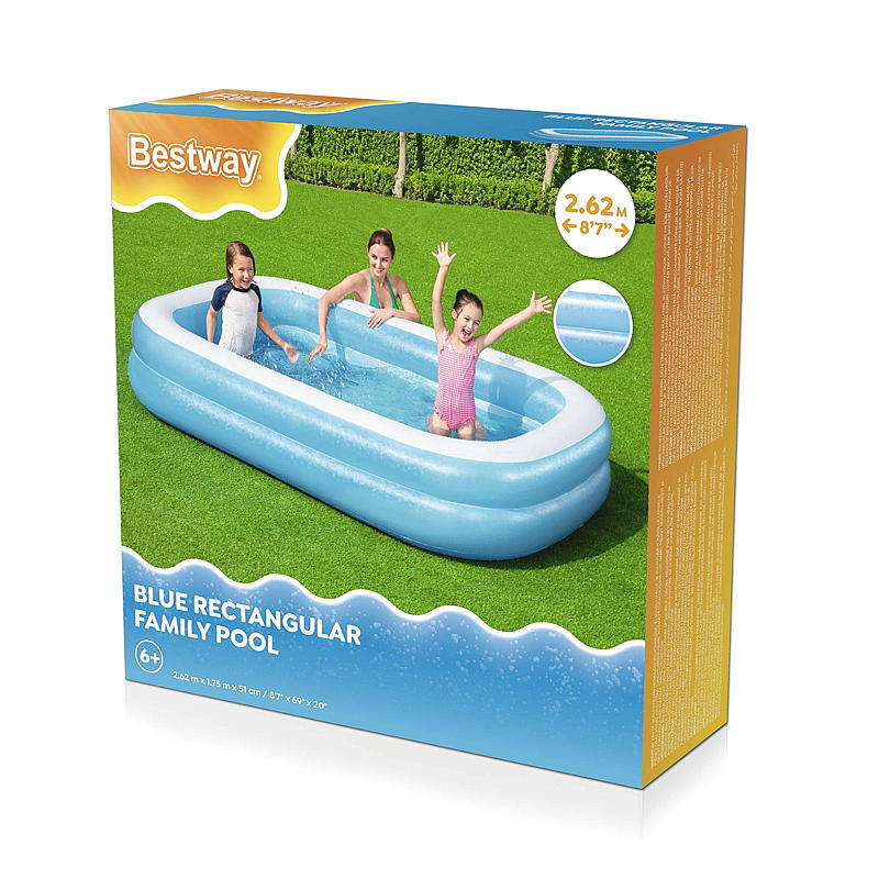 Bestway Basseng 262x175x51 cm, Bestway