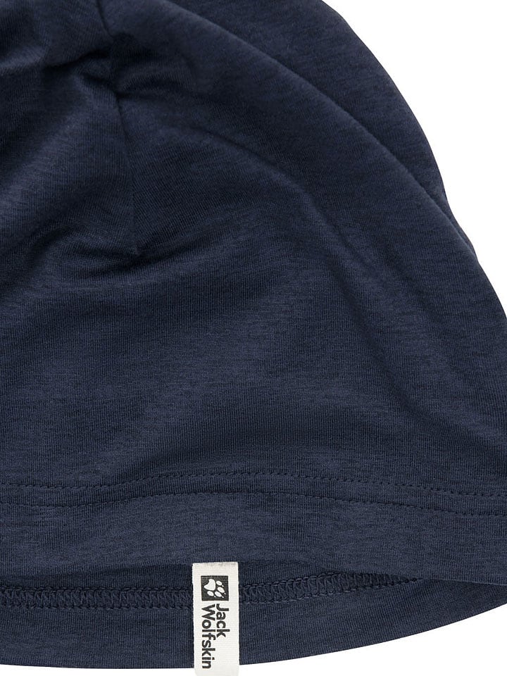 Jack Wolfskin Sportmütze in Dunkelblau günstig kaufen