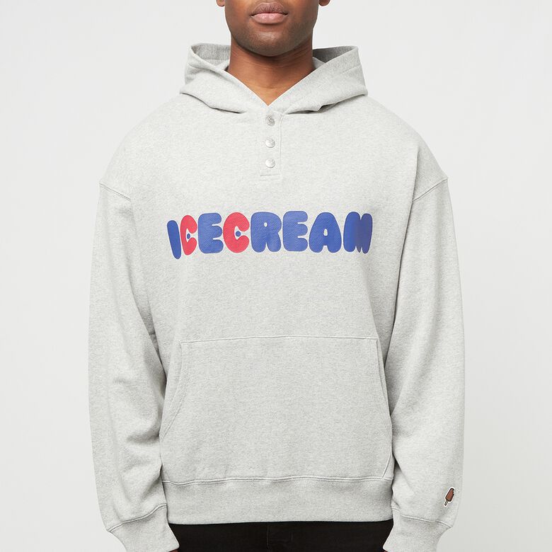 ICECREAM Donut Hoodie heather grey