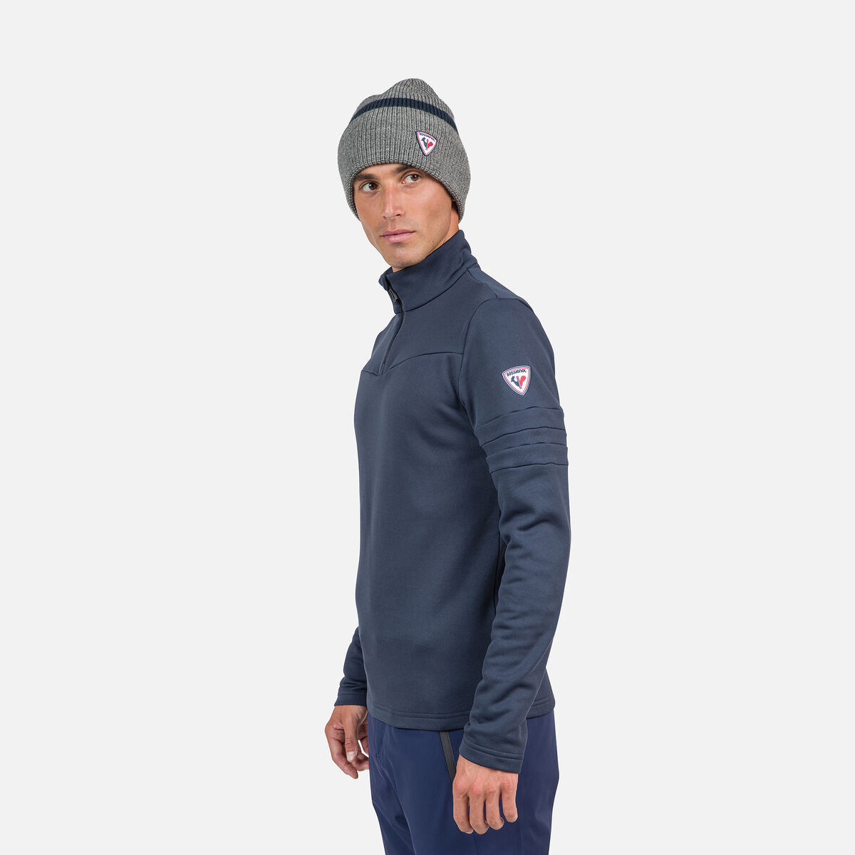 Resort Herren-Baselayer mit halbem Reißverschluss