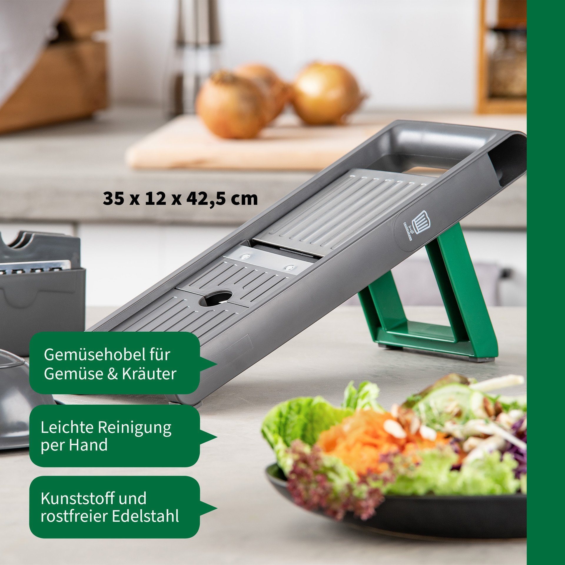 Chefkoch trifft Fackelmann Gemüsehobel Kitchenmachines