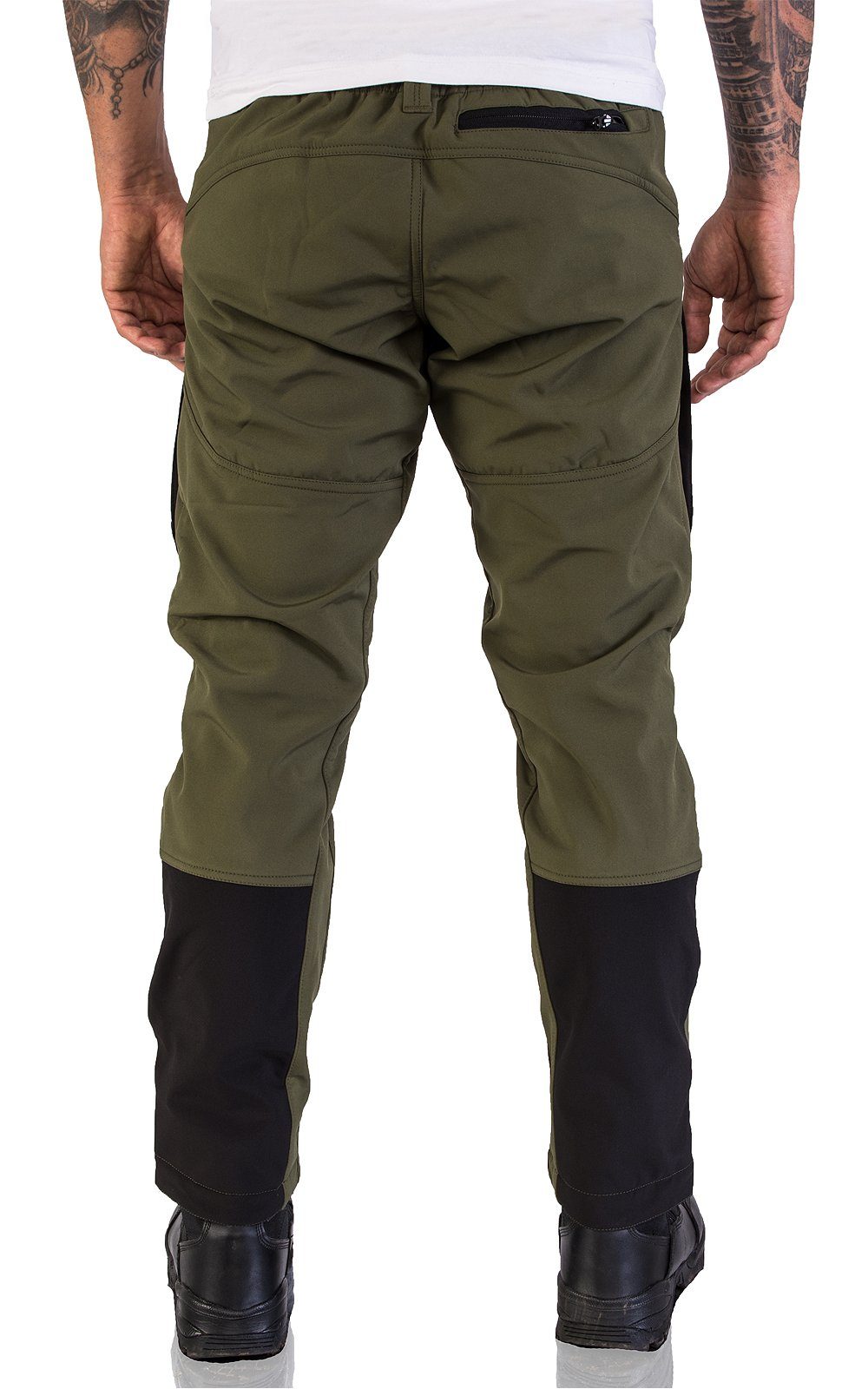 Rock Creek Softshellhose Herren Softshellhose Wanderhose H-196