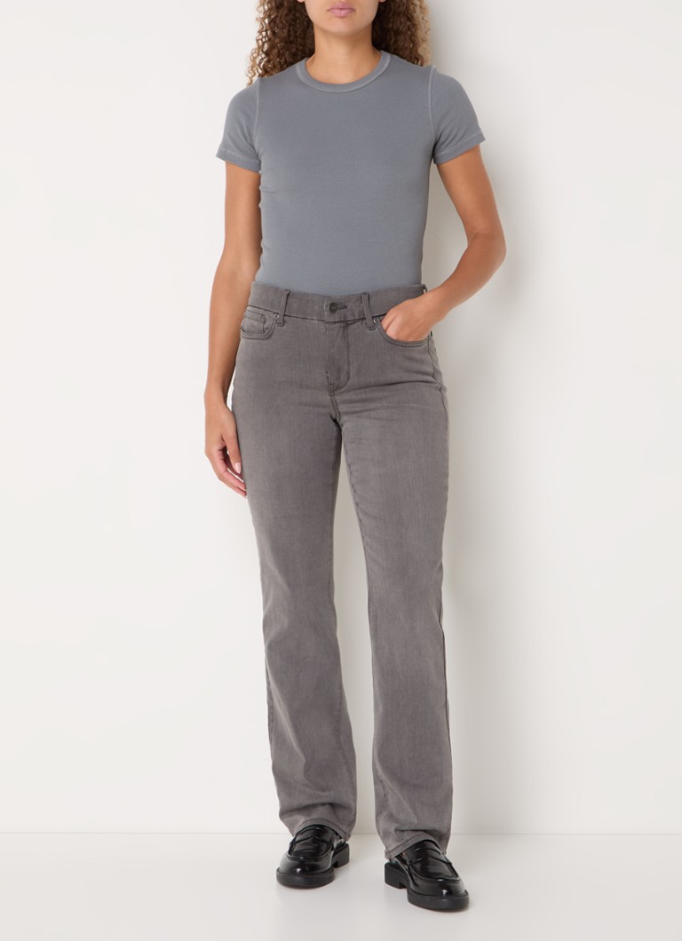 NYDJ Marilyn mid waist straight leg jeans with stretch