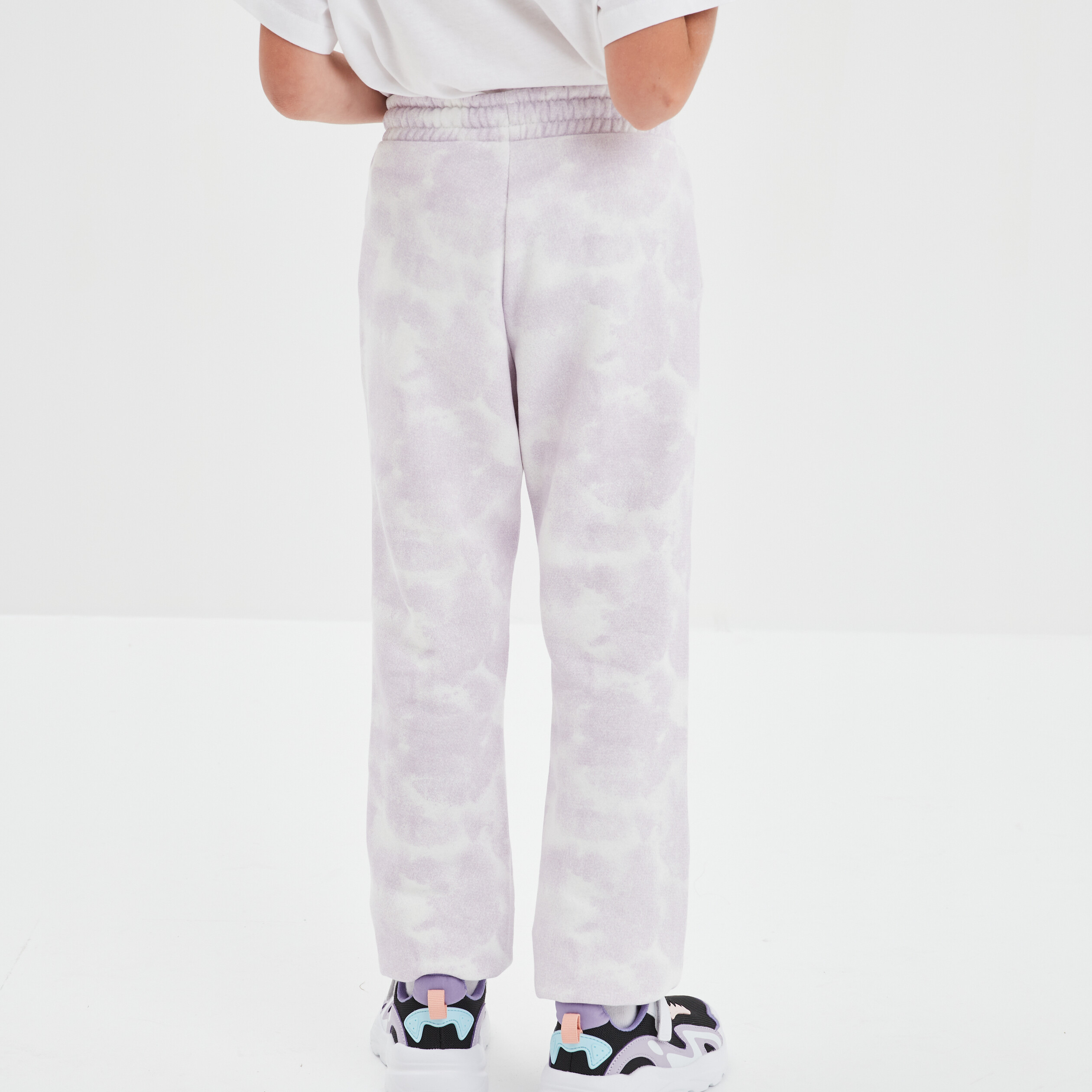 Pantalon de jogging droit molleton ecru fille | La Halle