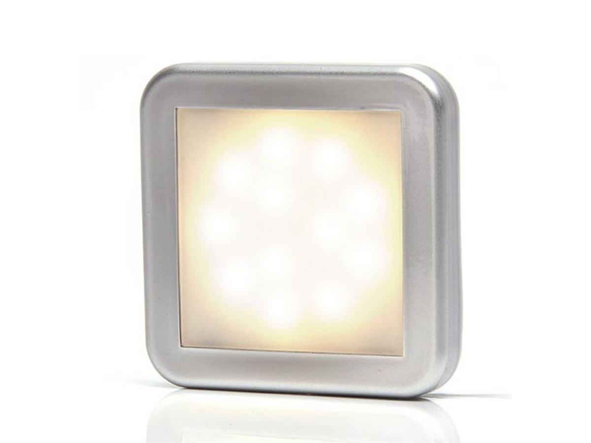Tip-it led weißer quadratischer Seitenmarker