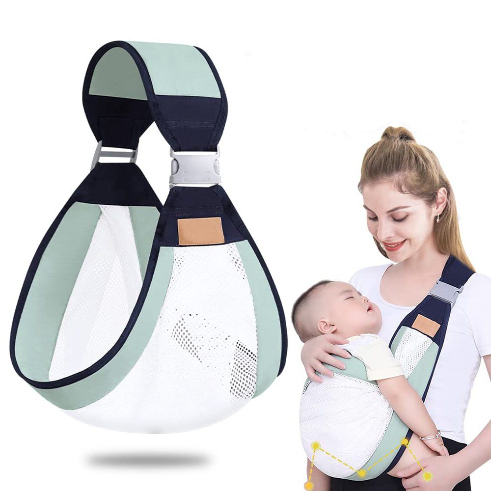 Lubgitsr Tragetuch Ergonomische praktische Babytrage für schnelle Einsätze von Tragetuch (1-tlg)