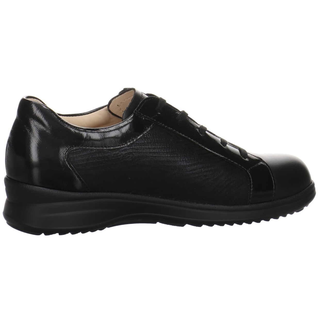 FINN COMFORT Freizeit Schnürer schwarz
