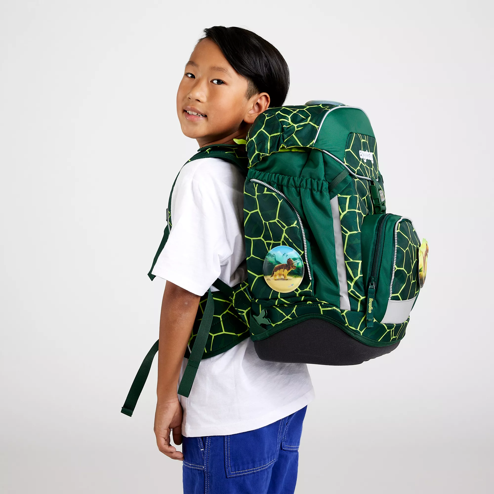 ergobag Schulrucksack-Set Bärrex