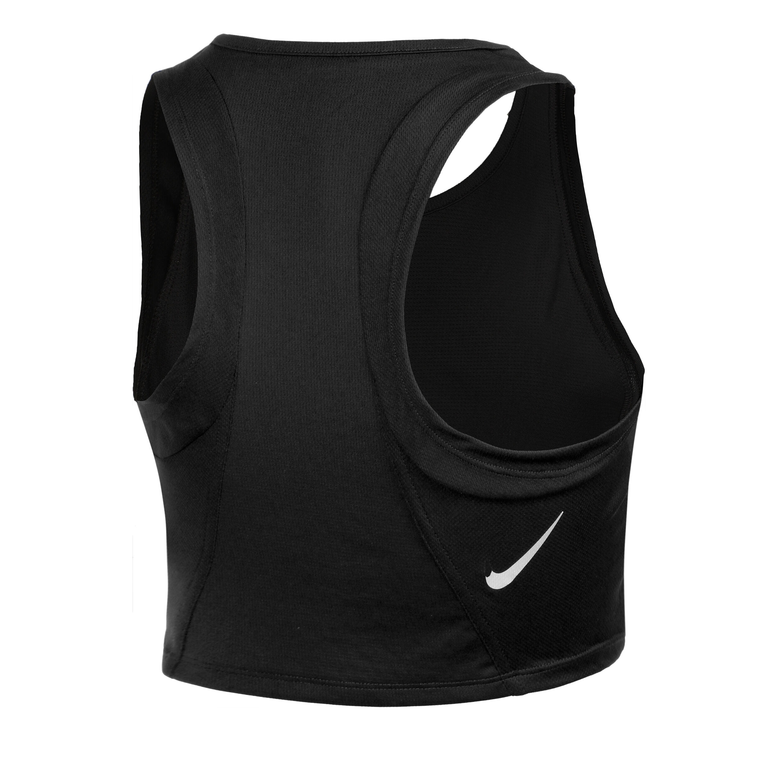 Dri-Fit Fast Crop Tank-Top Damen - Schwarz