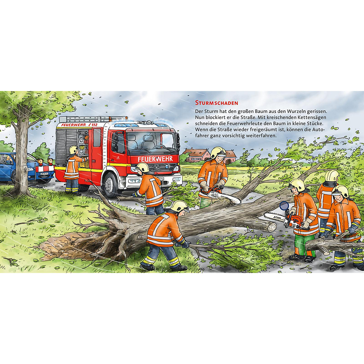Hör mal: Die Feuerwehr, Soundbuch mit Geräuschen