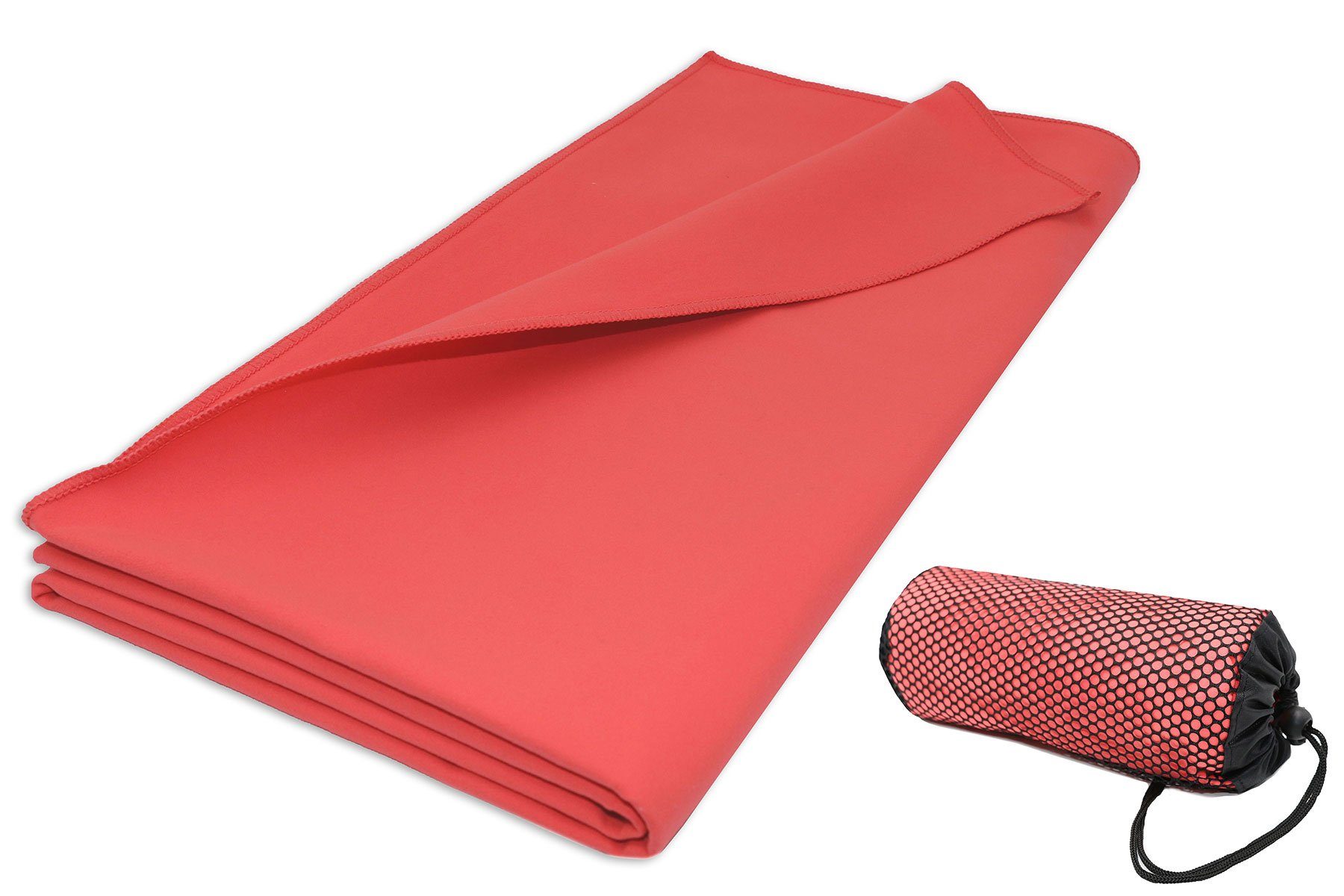 ZOLLNER Strandtuch, Mikrofaser (1-St), 90 x 180 cm, 80% Polyester, 20% Polyamid, schnelltrocknend