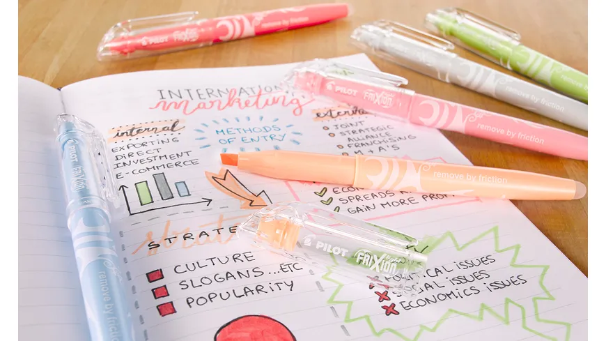 PILOT Textmarker FriXion Light Natural 4.0 (M) Rot