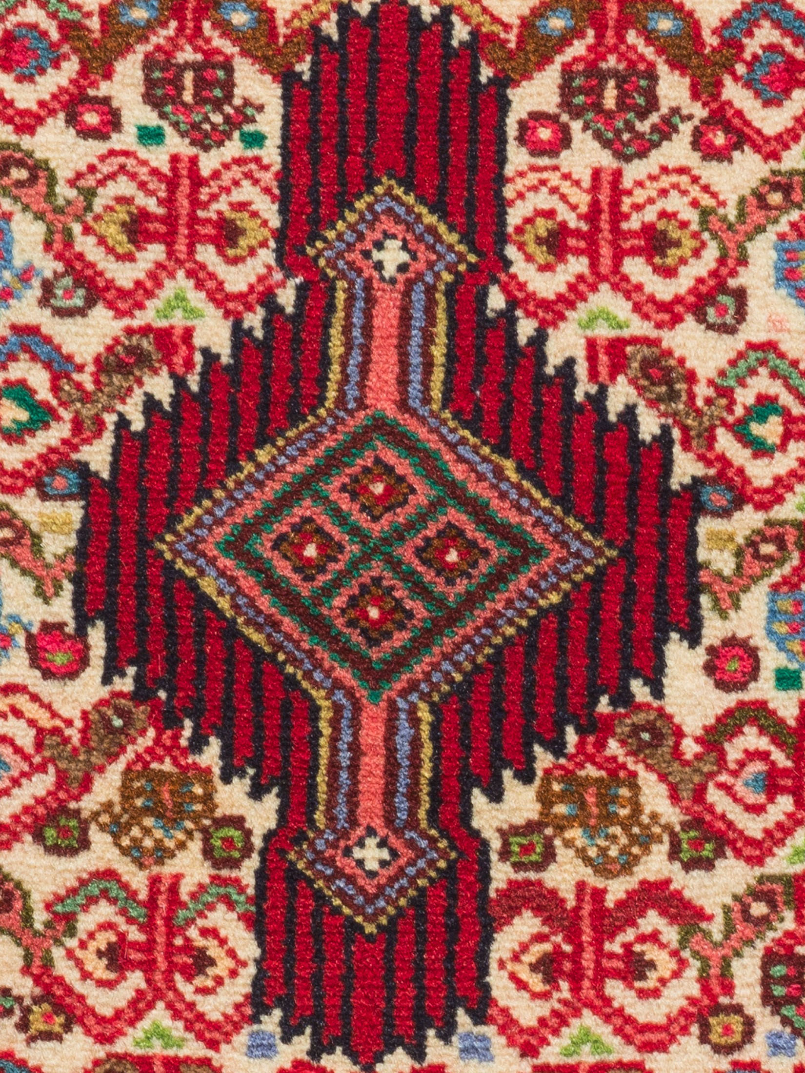 Tadjabad Hamadan ca. 62 x 98 cm, Unikat / Einzelstück