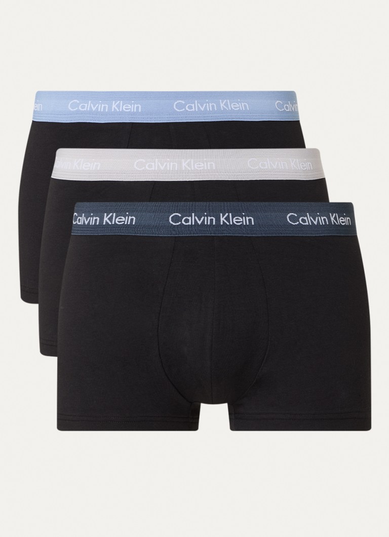 Calvin Klein Boxer Shorts with logo waistband in a 3-pack