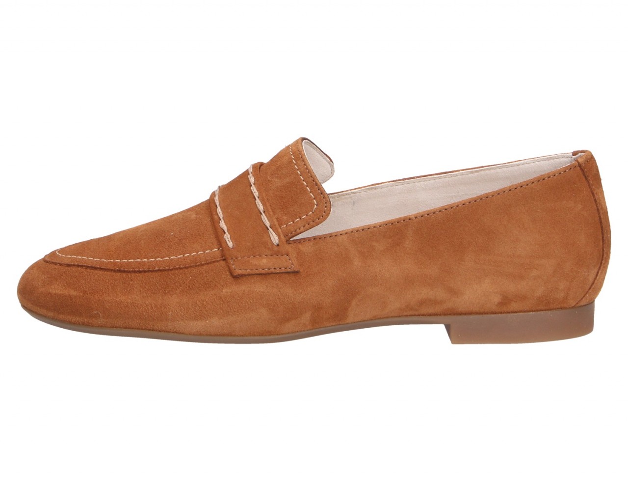 PAUL GREEN Klassische Slipper braun caramel Samtziege