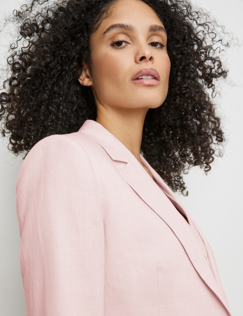 Klassischer Blazer aus Leinen