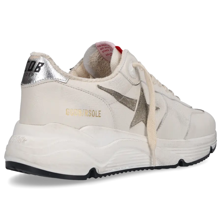 Golden Goose - Sneaker low RUNNING Kalbsleder - weiß