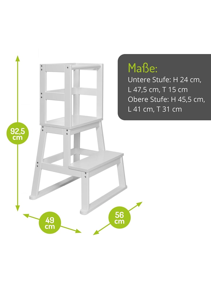 BOMI Lernturm Swubi in Weiß günstig kaufen onesize