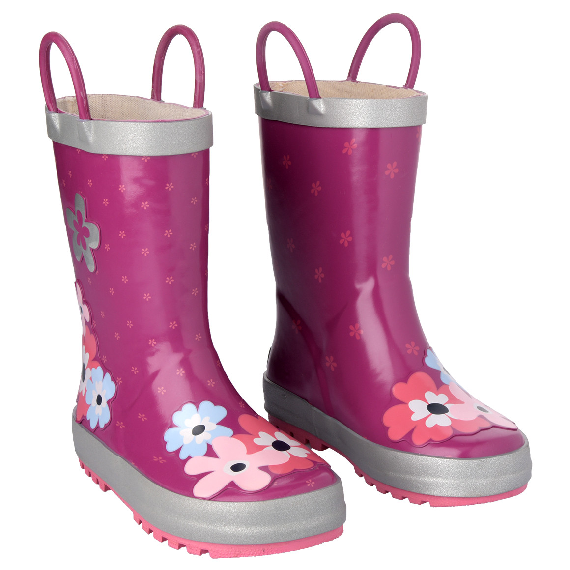 Mädchen Gummistiefel mit Henkeln