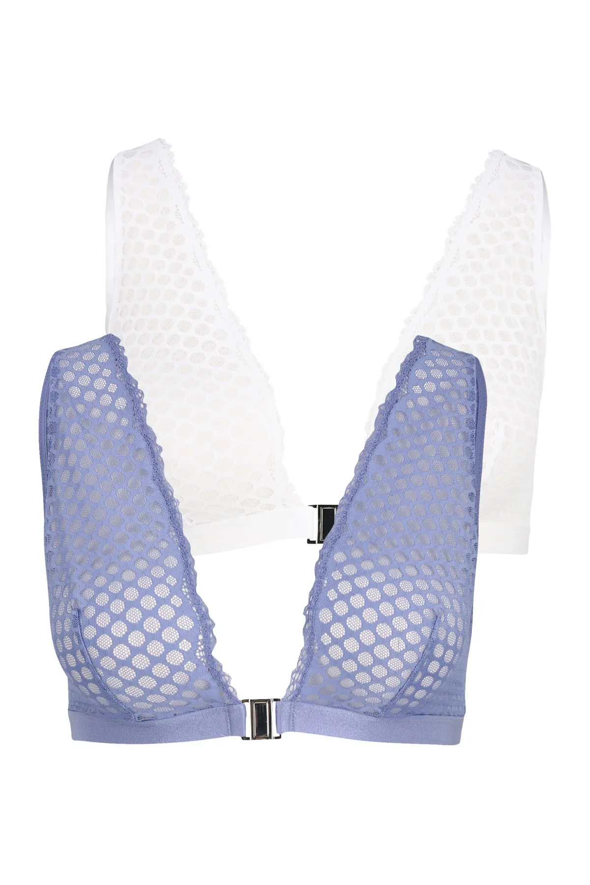 PETITE FLEUR  BH - Blau - Unifarben