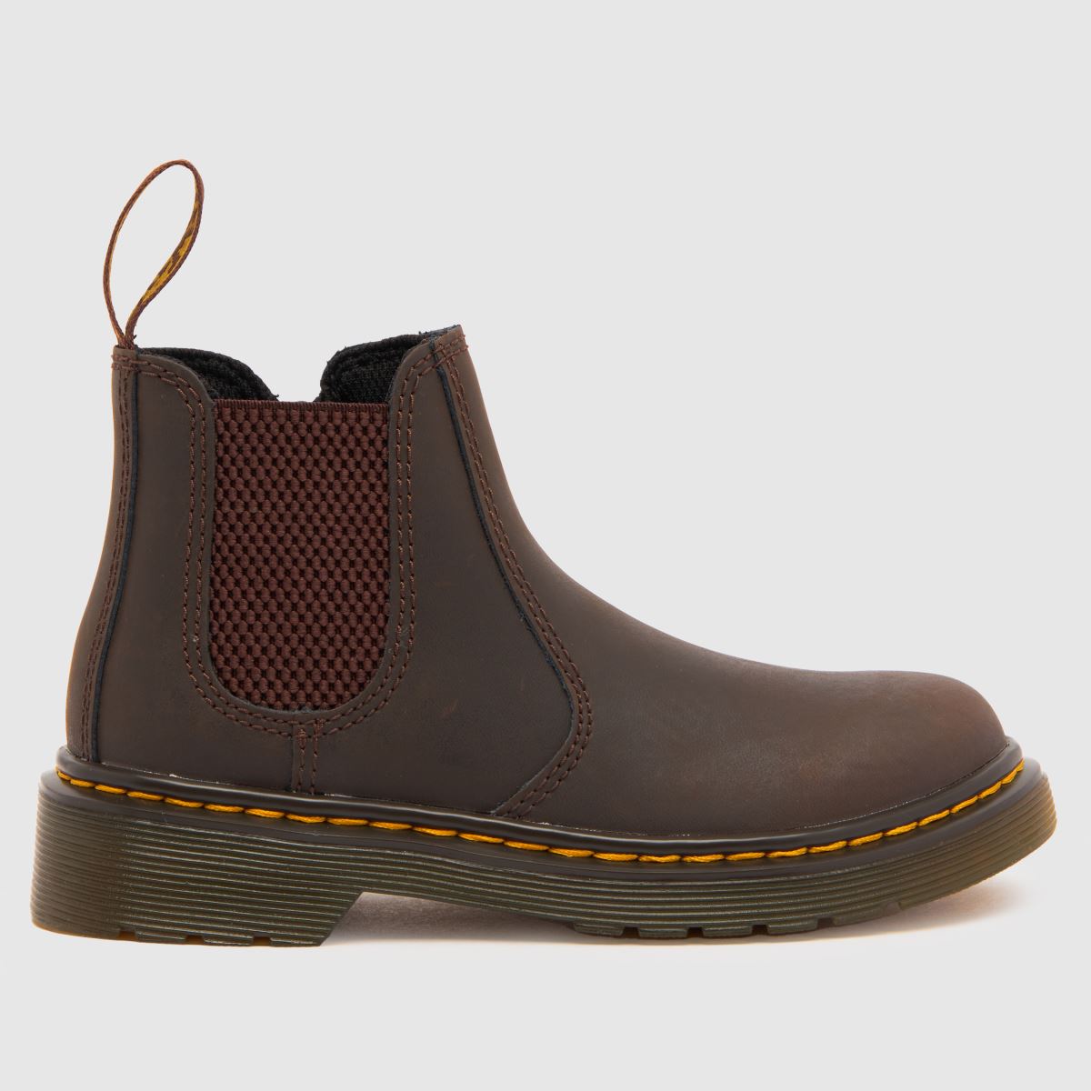 Dr Martens mörkbruna 2976 Junior stövlar