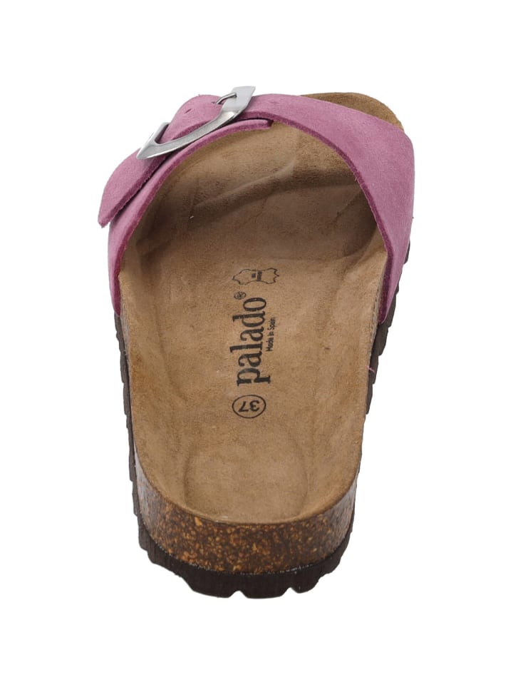 palado Pantoletten in lila velours günstig kaufen