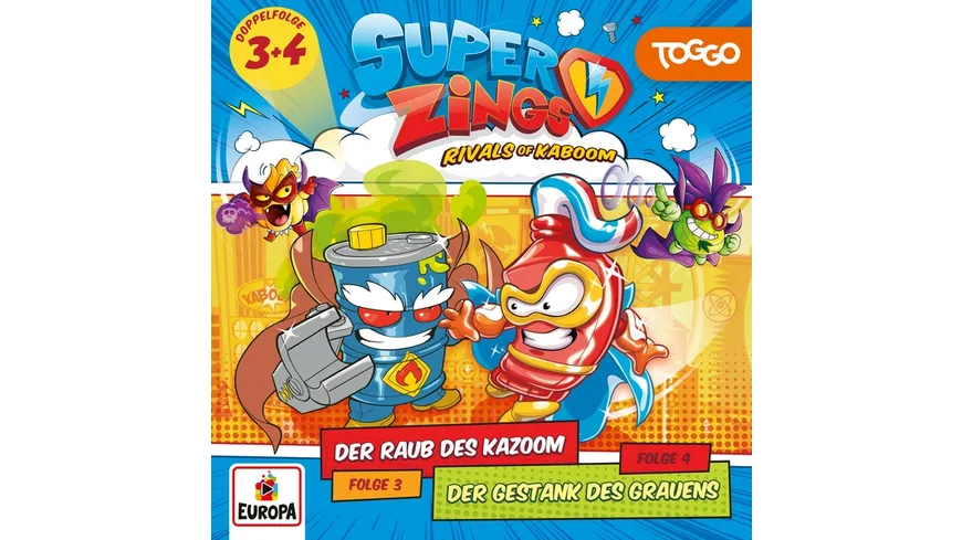 Folge 3: Der Raub des Kazoom/Folge 4: Der Gestan