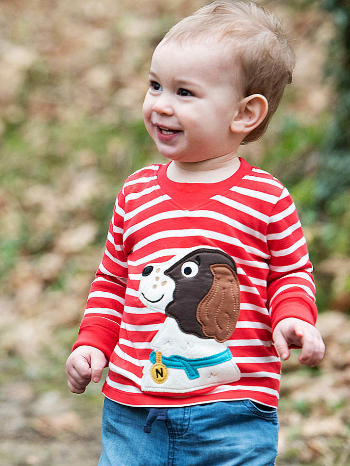 Frugi Frugi Longsleeve Hund Ringel günstig kaufen 104/110