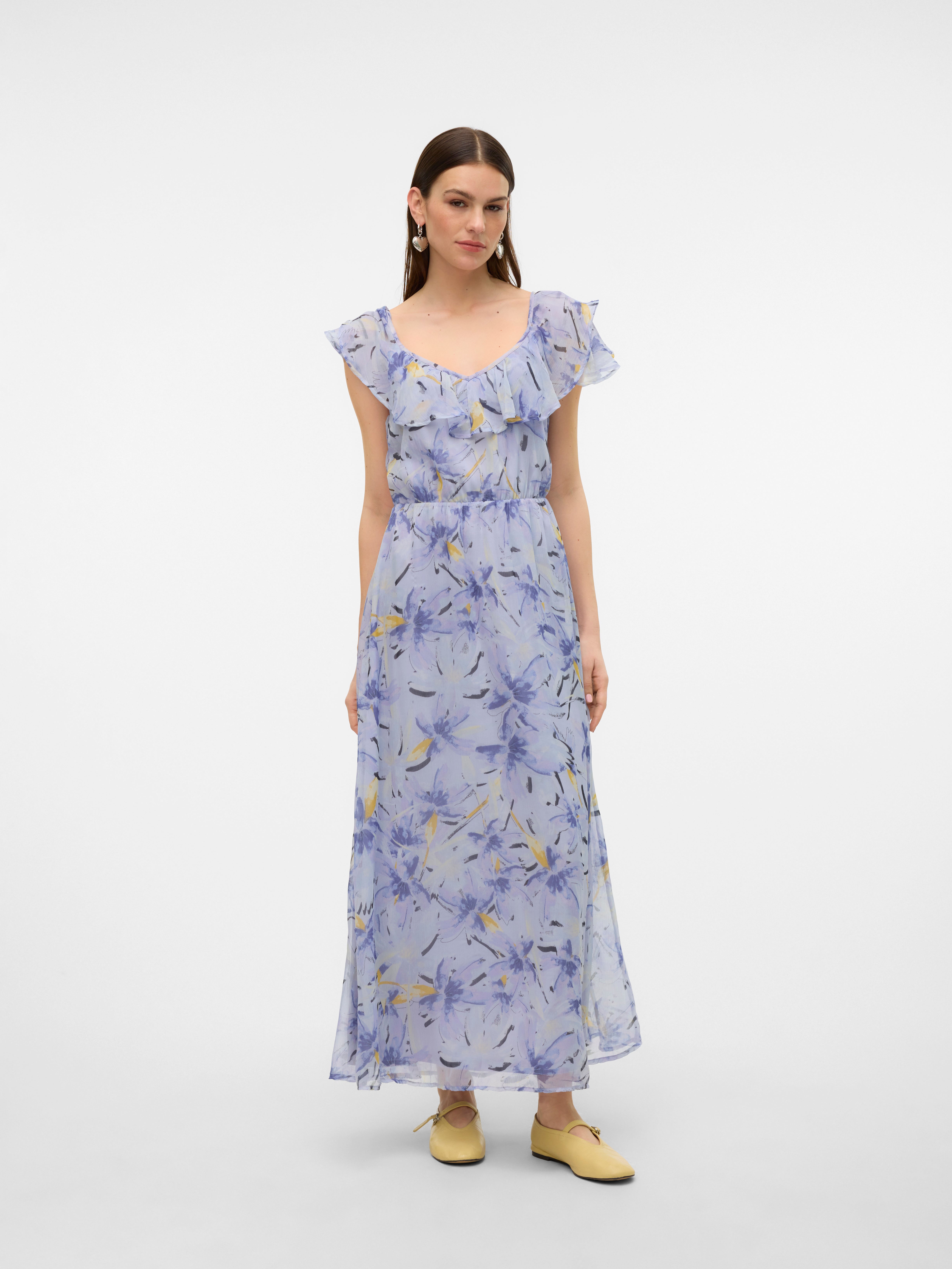 VMWONDA Langes Kleid