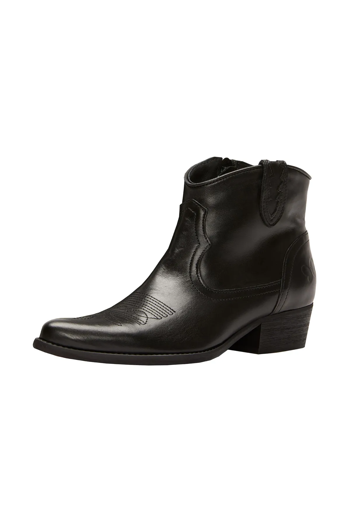 Felmini  Stiefelette - Schwarz - Blockabsatz