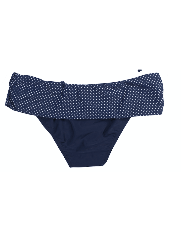 petit amour Umstandsbademode AVA_blue Bikinislip für Schwangere Dunkelblau Pünktchen günstig kaufen S/M