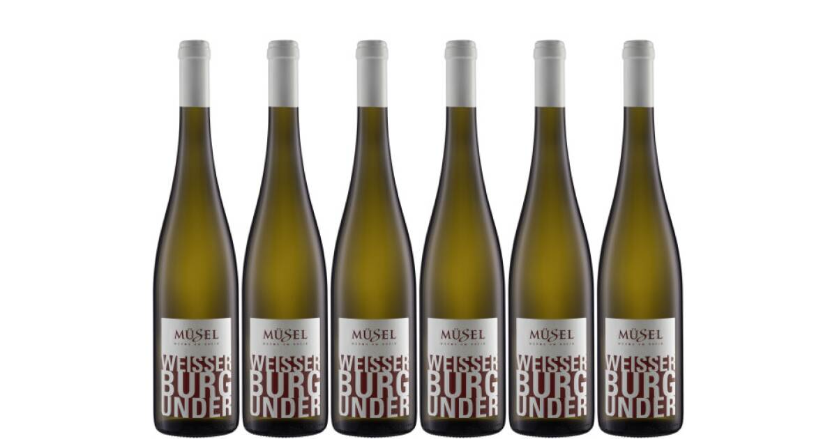 6er Weissburgunder Paket von Weingut Müsel günstig bei wein.de kaufen