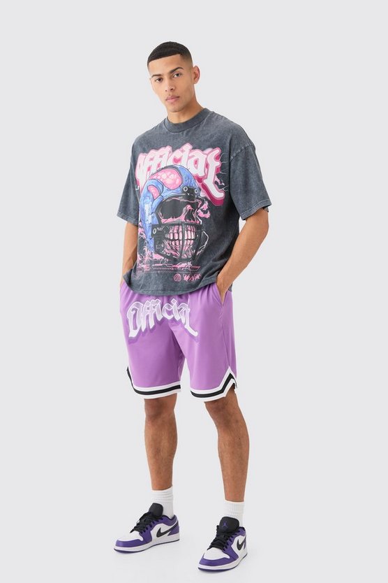 Lockeree Official Mesh Basketball-Shorts
