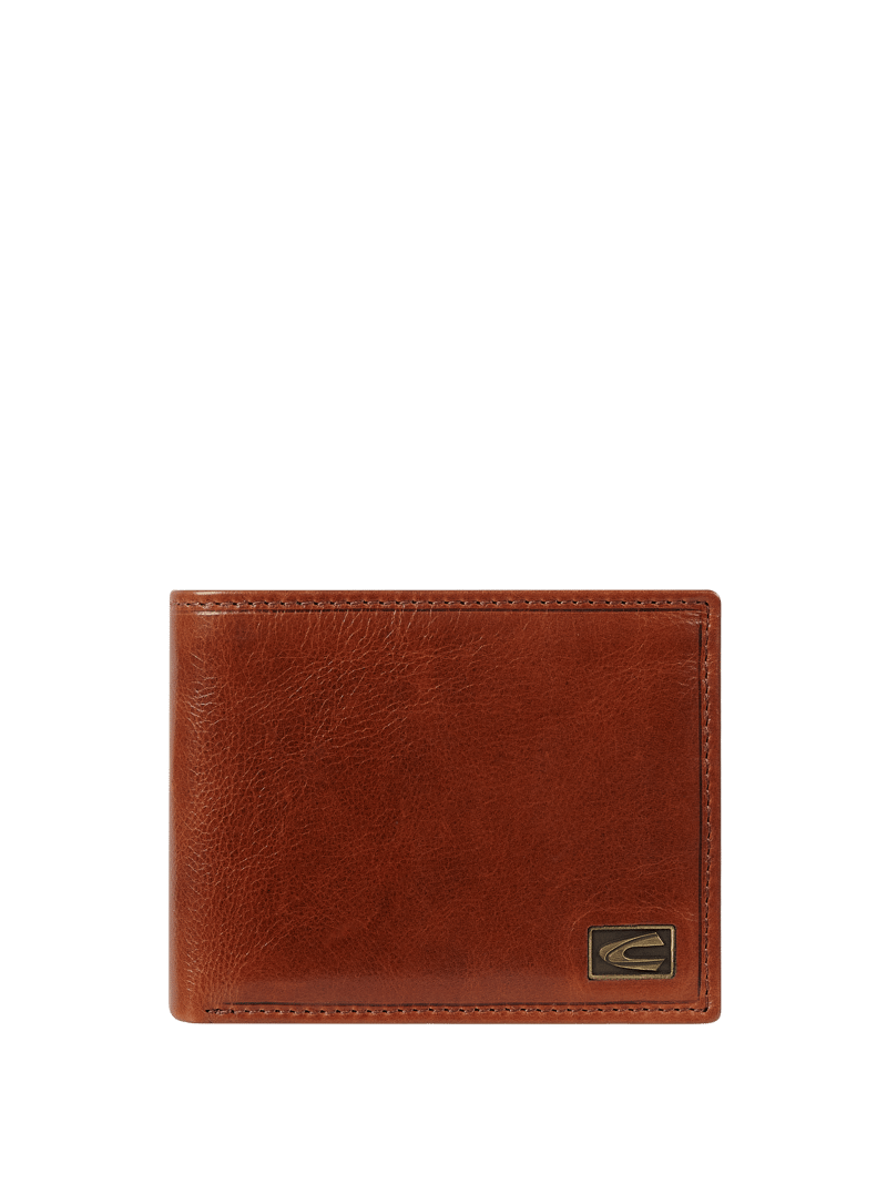 Portmonee aus Leder - RFID Safe in cognac