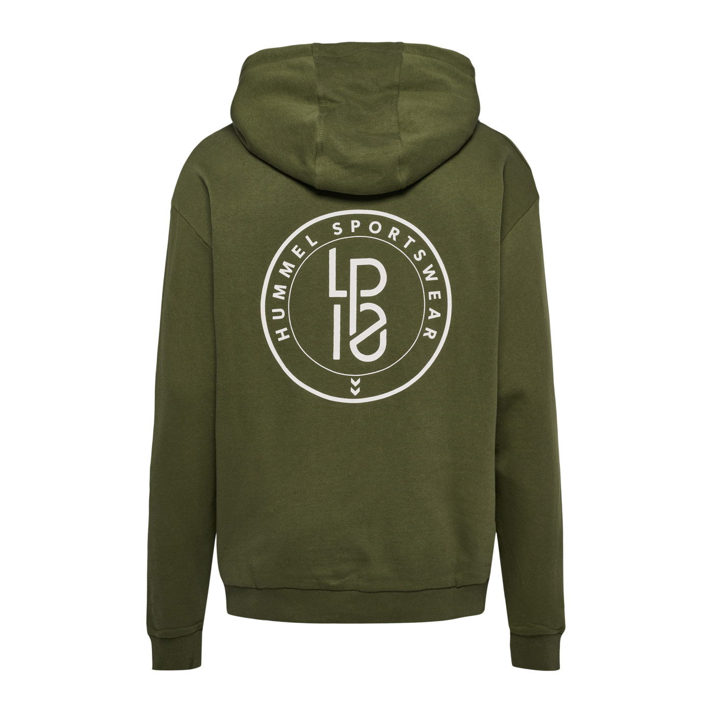 Hummel hmlLP10 Boxy Hoody Grün F6187