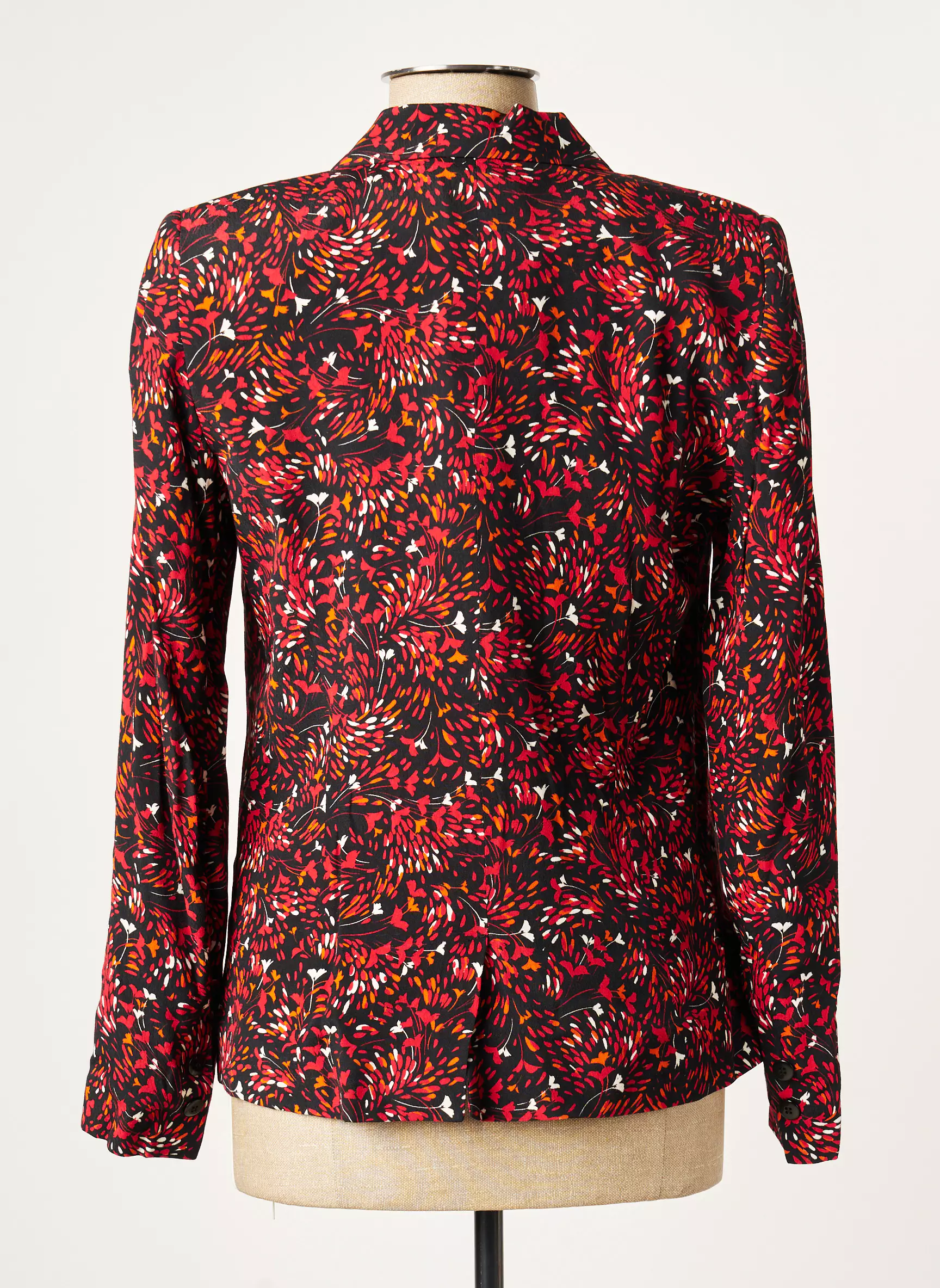 Julie Guerlande Blazers Femme couleur rouge