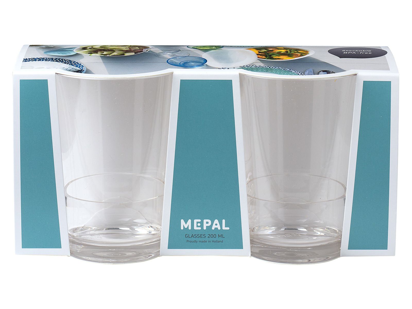 Mepal Flow 200 ml Glas-Set
