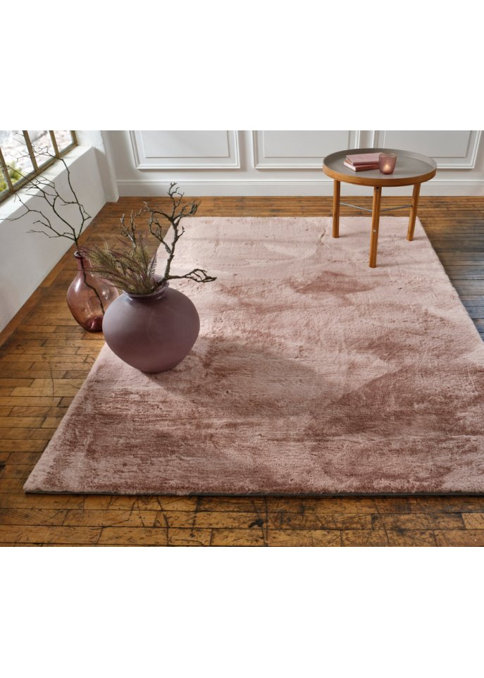 Hochflor Teppich mit extra weichem Velours