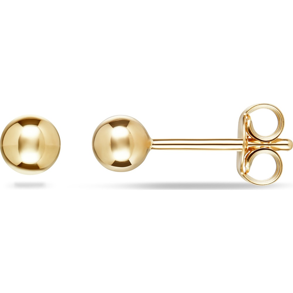 FAVS Boucles d'oreilles à fermoir à poussette 375 Or jaune Boucles d'oreilles